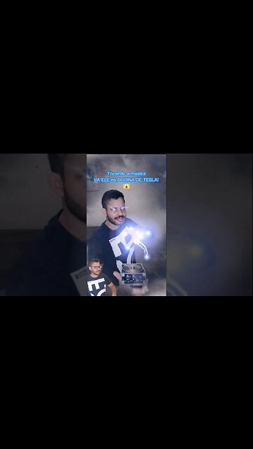 Música LA ELE na bobina de tesla musical #viral #foryou #bobinadetesla
