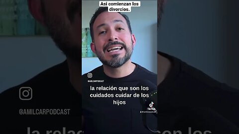 Asi comienzan los divorcios. Ep104 #shorts