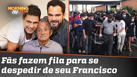 Os filhos de Francisco se despedem do pai