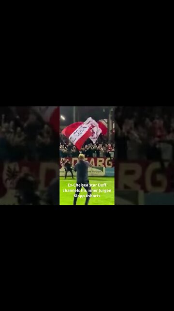 Ex Chelsea star Duff channels his inner Jurgen Klopp #shorts #duff #chelsea #chelseafc #jurgenklopp