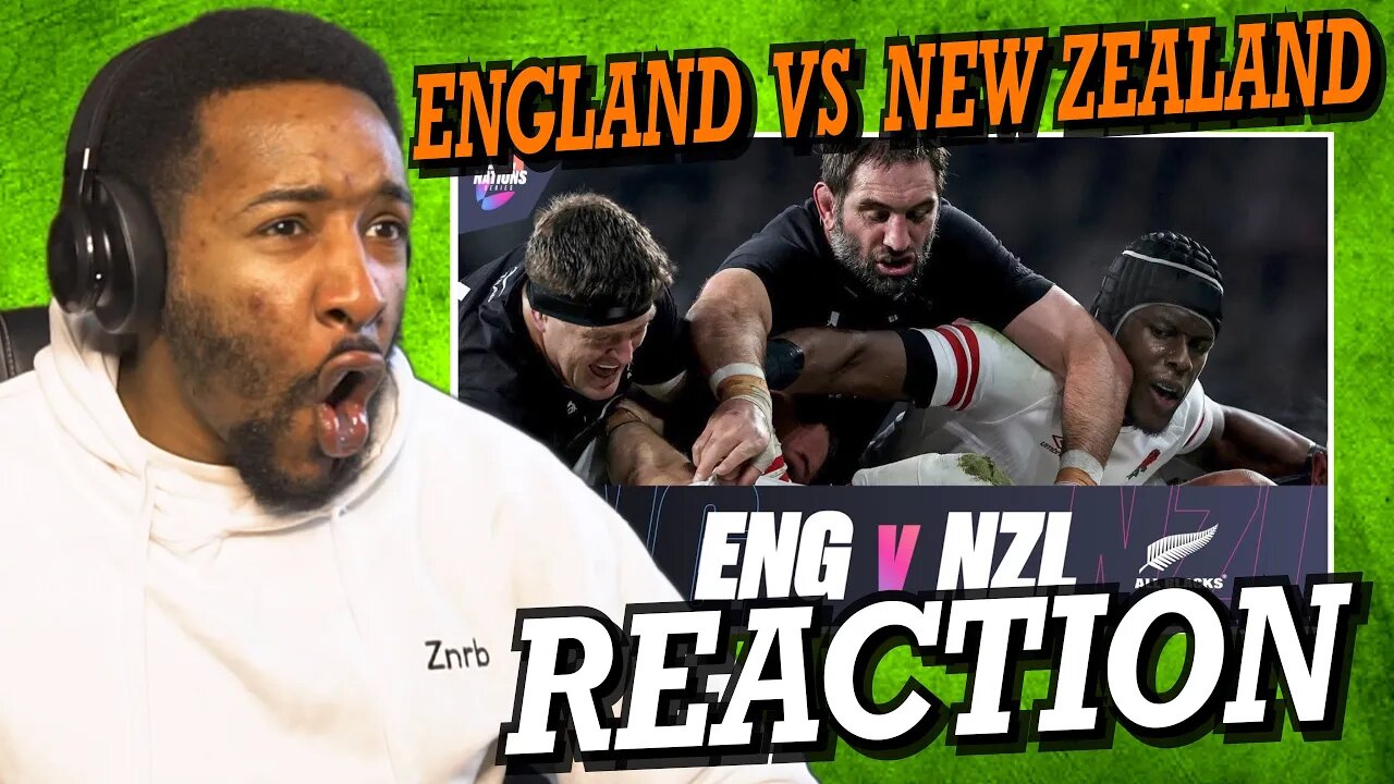 ENGLAND V NEW ZEALAND | AUTUMN NATIONS 2022 | EXTENDED HIGHLIGHTS | REACTION!!!