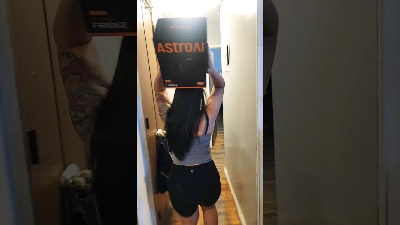 I can't believe it is a Mini-Fridge #shorts #AstroAI #minifridge