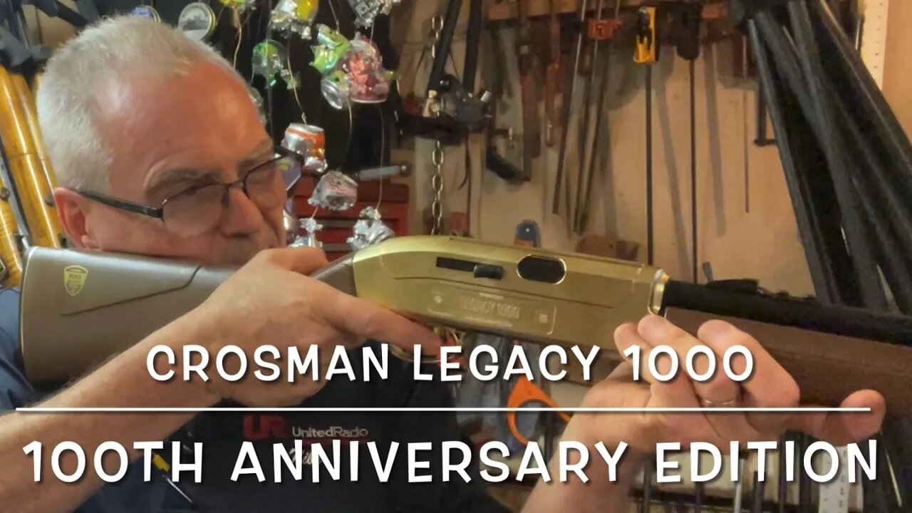 Crosman 100th anniversary Legacy 1000 unboxing and review