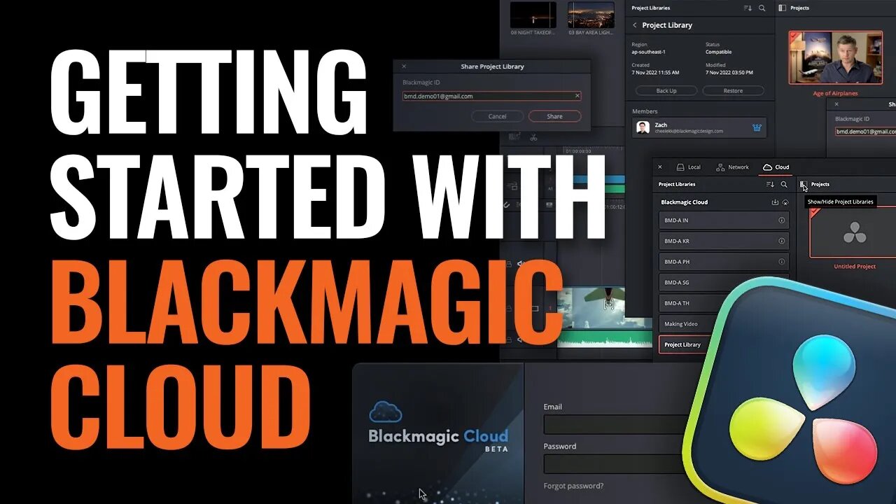 Getting Started With Blackmagic Cloud