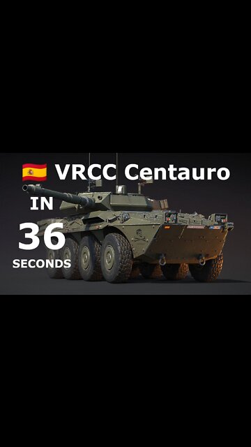 VRCC Centauro in 36 Seconds [War Thunder 2.19 Update] #shorts