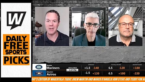 Free Sports Picks | WagerTalk Today | MLB Playoff Preview | Monday Night Football Prop Bets | Oct 10