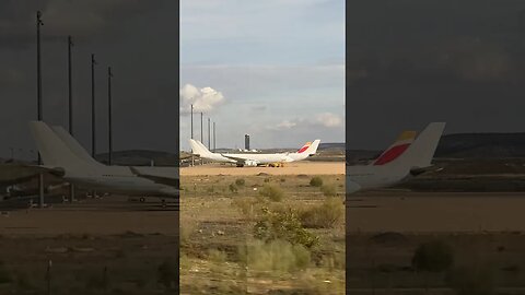 Seeing this Airport from the Train, Ciudad Real Airport outside of Madrid