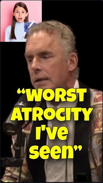 “This Is The Worst Atrocity I've Seen" - Jordan Peterson Blasts "Gender-Affirming Care"