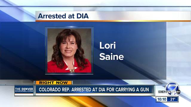 Colorado State Rep. Lori Saine arrested, accused of having gun at Denver International Airport