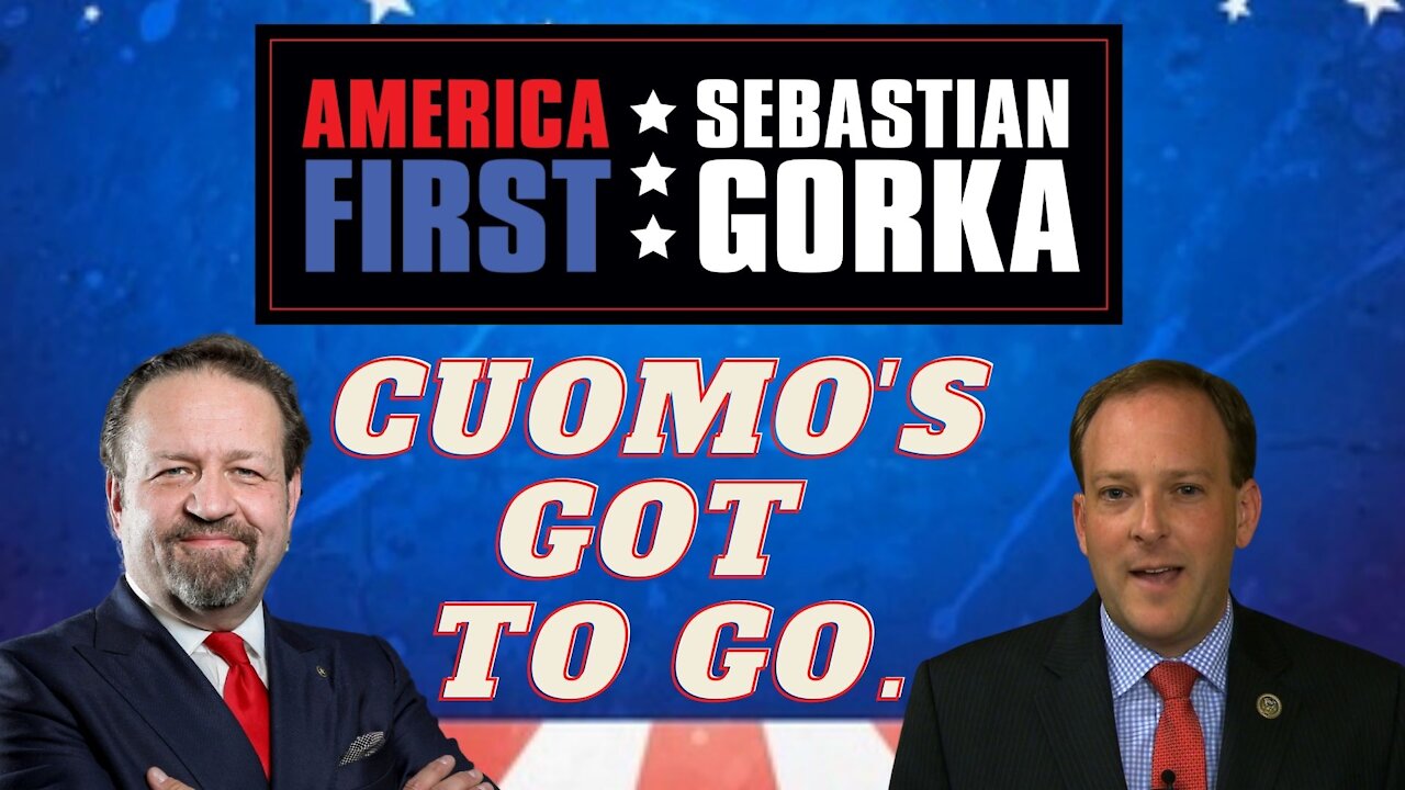 Cuomo's got to go. Rep. Lee Zeldin with Sebastian Gorka on AMERICA First