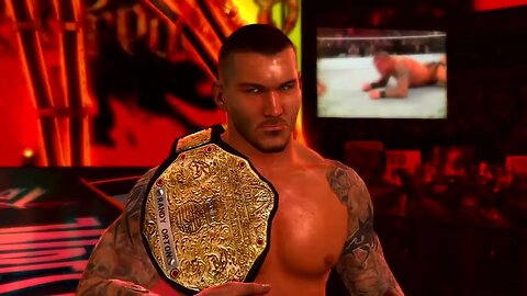 WWE '12 Gameplay John Cena vs Randy Orton