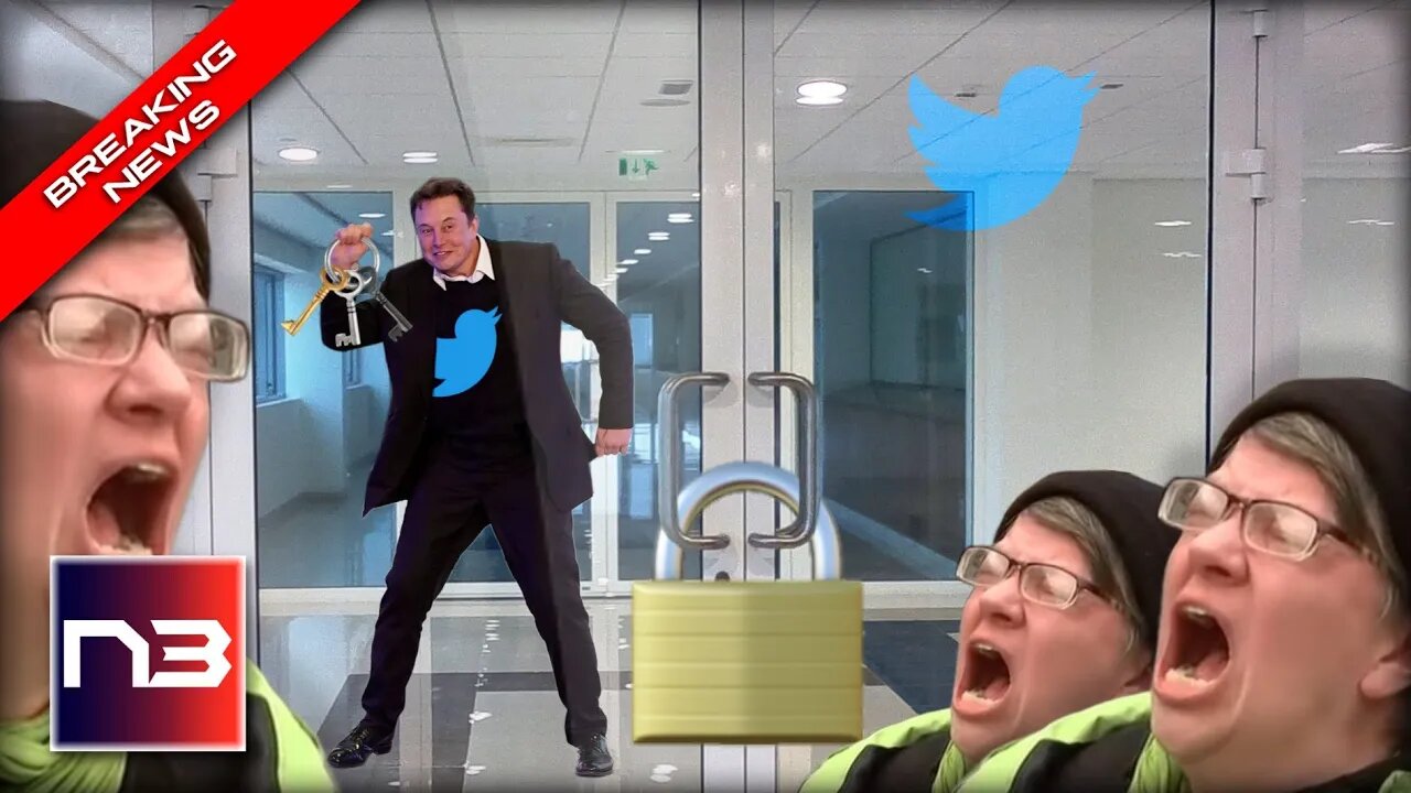 LOCKOUT At Twitter Sends Liberal Tears Flowing And Mass Exodus of Leftist Employees