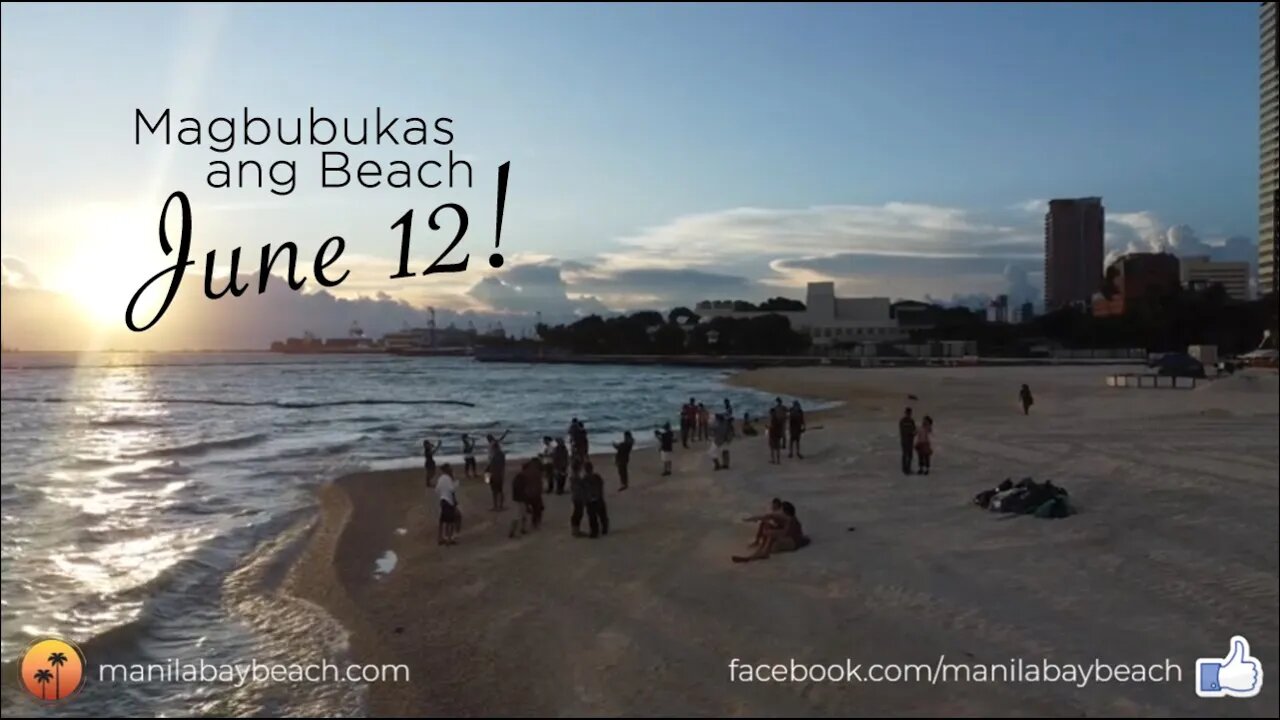 The Manila Bay Dolomite Beach Opens June 12th!