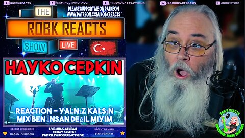 Hayko Cepkin Reaction - Yalnız Kalsın mix Ben İnsan Değil miyim - First Time Hearing