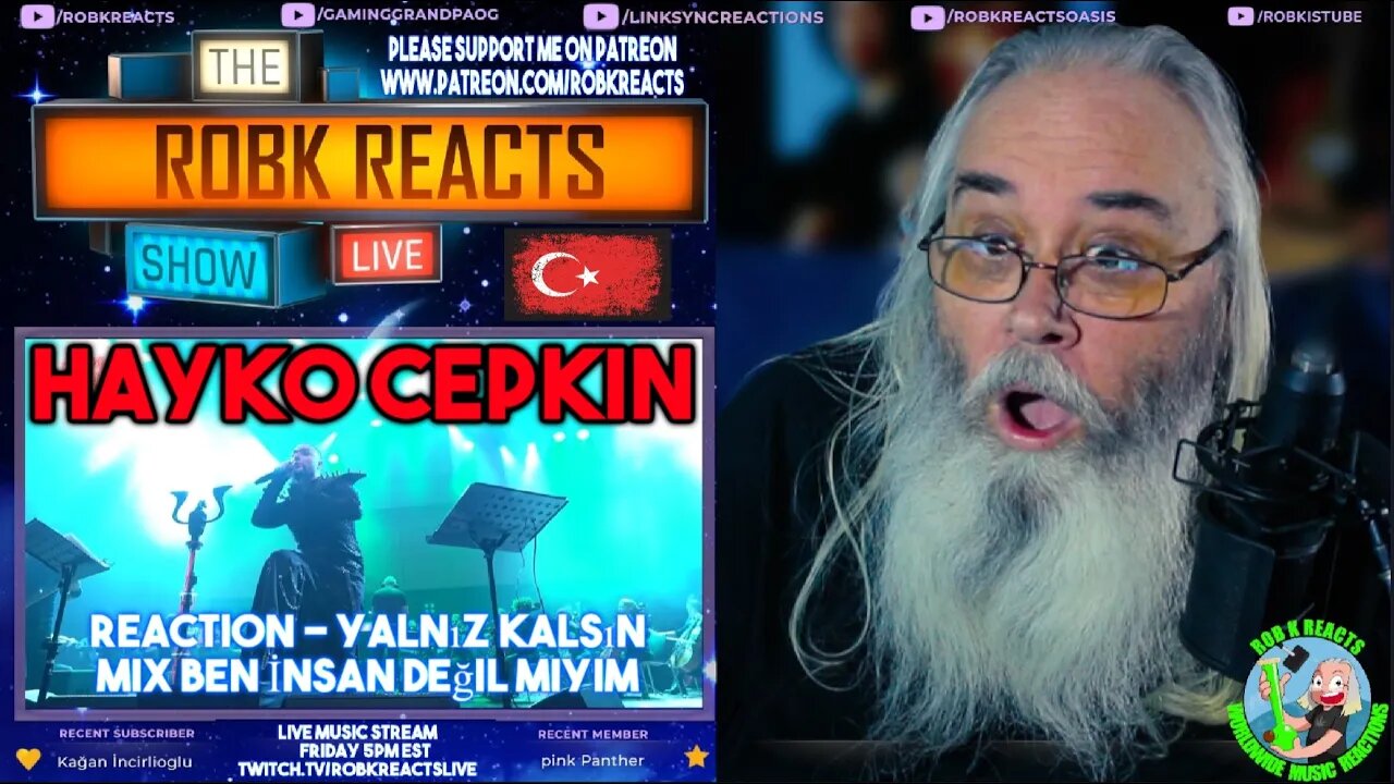 Hayko Cepkin Reaction - Yalnız Kalsın mix Ben İnsan Değil miyim - First Time Hearing