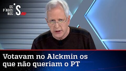 Augusto Nunes: Ninguém esquece os discursos que Alckmin fez contra Lula