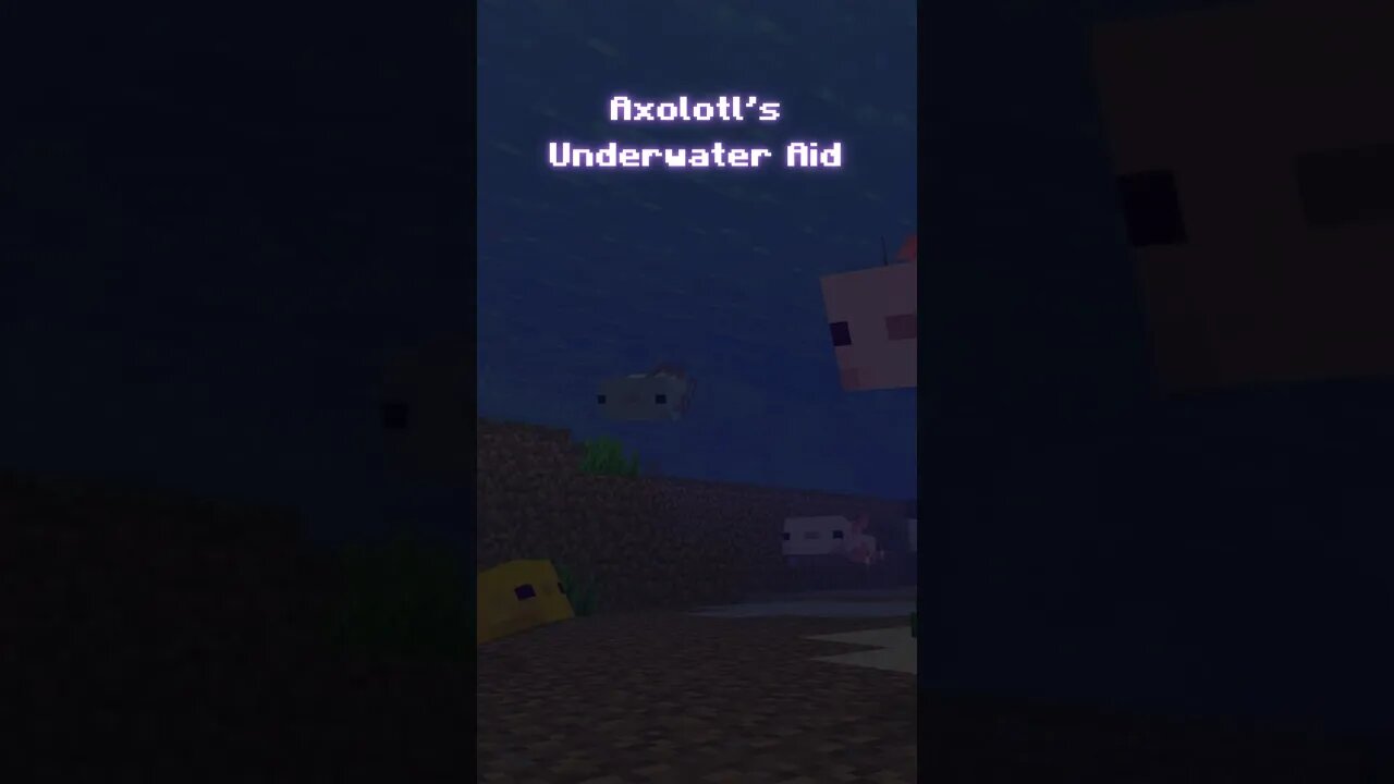 Minecraft Facts - "Chapter 26 - Axolotl's Underwater Aid"