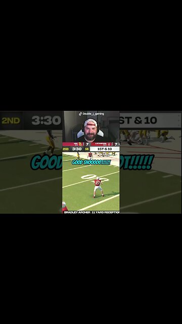 Out here supporting my teammates in NCAA Football 14!!