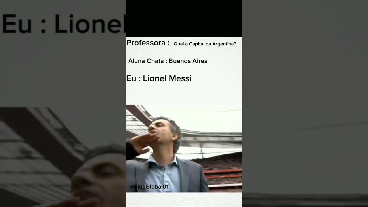 Messi é o centro kkkkkkk