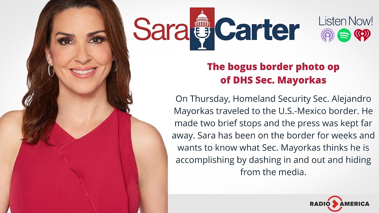 The bogus border photo op of DHS Sec. Mayorkas