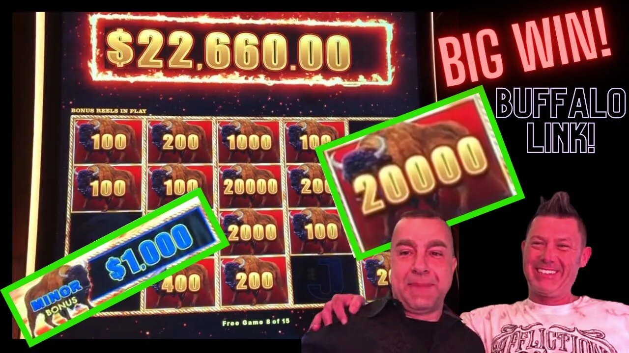 💥HUGE WINS! NEW Buffalo Link Slot Machine💥