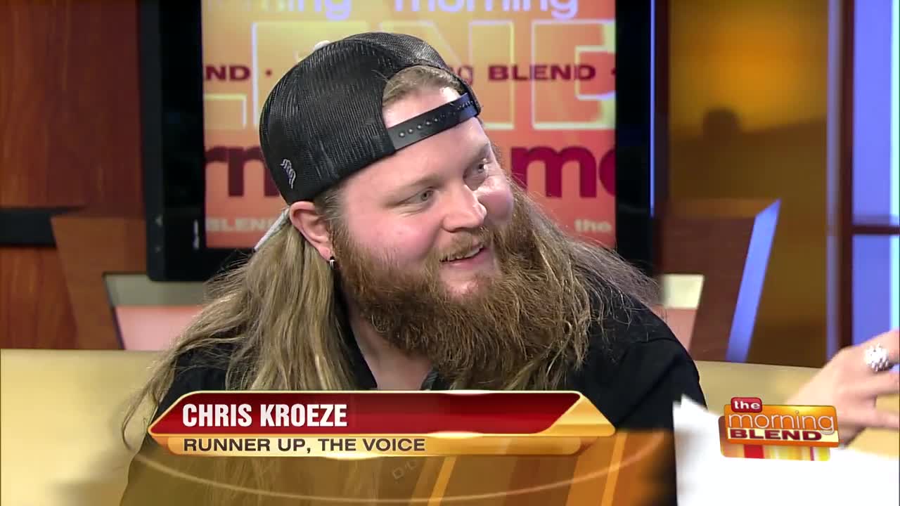 Chatting with "The Voice" Star Chris Kroeze!