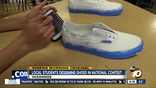 El Camino HS Students design shoes for Vans competition