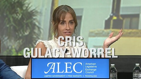 Cris Gulacy-Worrel of Oakmont Education at ALEC Annual Meeting 2023