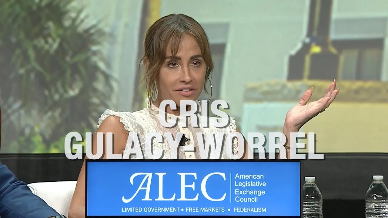 Cris Gulacy-Worrel of Oakmont Education at ALEC Annual Meeting 2023