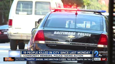19 people killed in city since last Monday