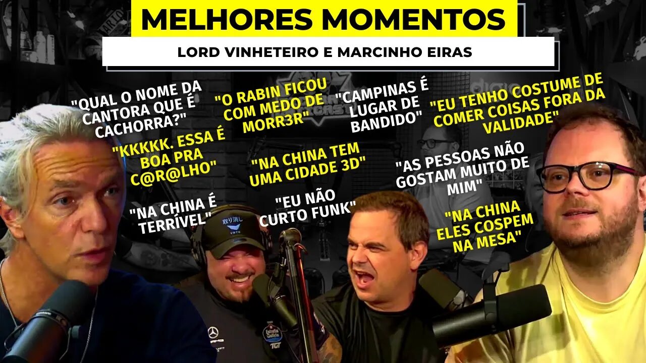 MELHORES MOMENTOS LORD VINHETEIRO E MARCINHO EIRAS - TICARACATICAST