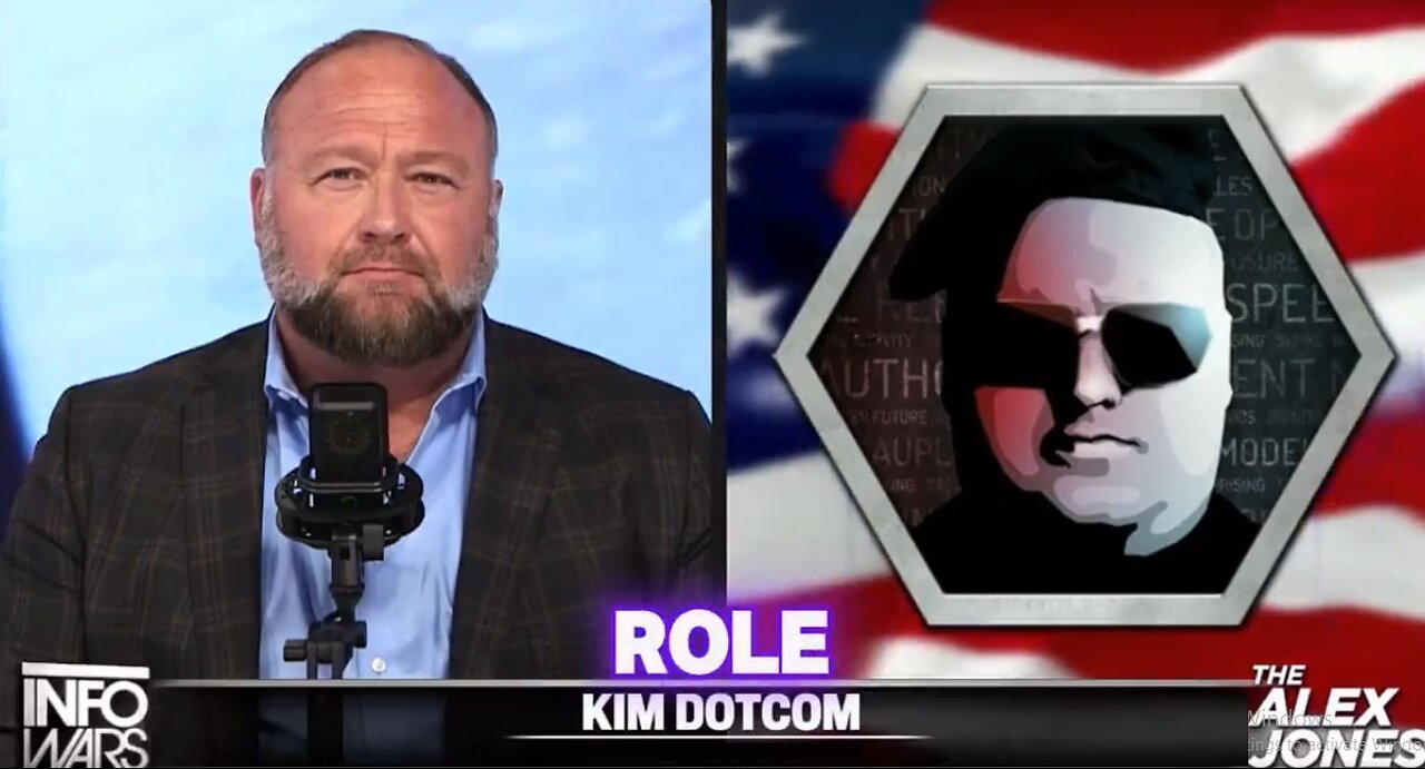 Kim Dotcom Full Interview with Alex Jones