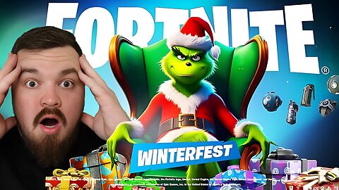 🔴 New WINTERFEST FORTNITE *UPDATE* OUT NOW! (Ballistic Mode, Map, & More)