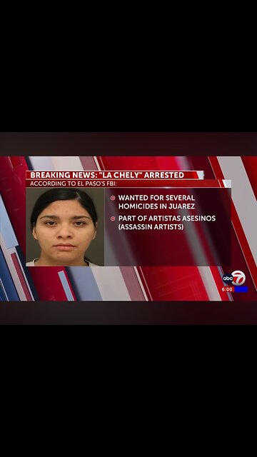 El Paso FBI Agents arrest Illegal alien La Chely on multiple homicide charges