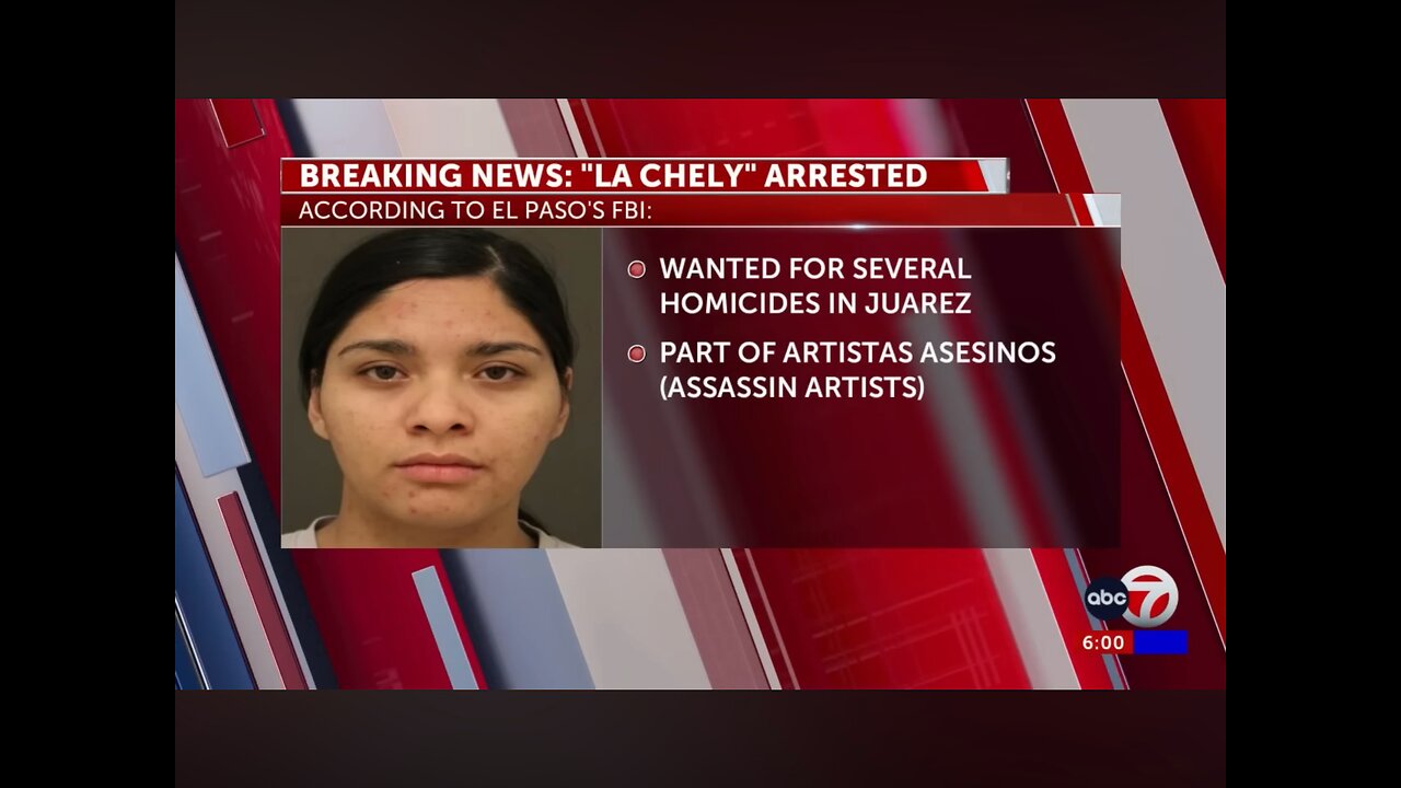 El Paso FBI Agents arrest Illegal alien La Chely on multiple homicide charges