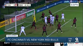 FC Cincinnati defeats New York Red Bulls, advances in MLS is Back tournament