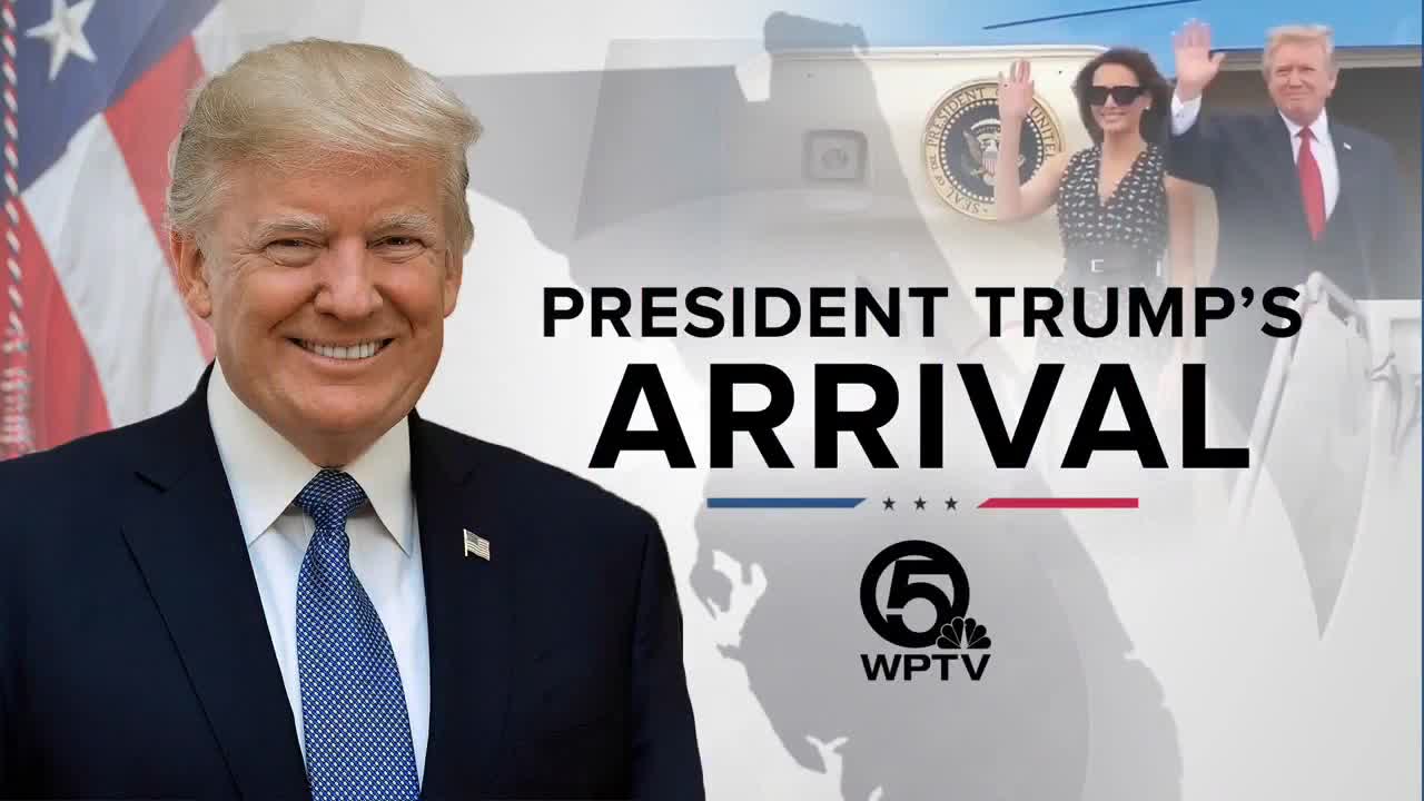 President Trump's Arrival: An Interactive Experience
