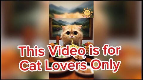 Watch this if you love cats