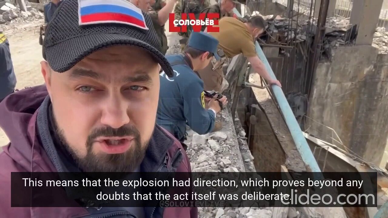 Ukrainian troops blew up the dam near the Oskolskoye reservoir when leaving Svetlodarsk on May 23rd