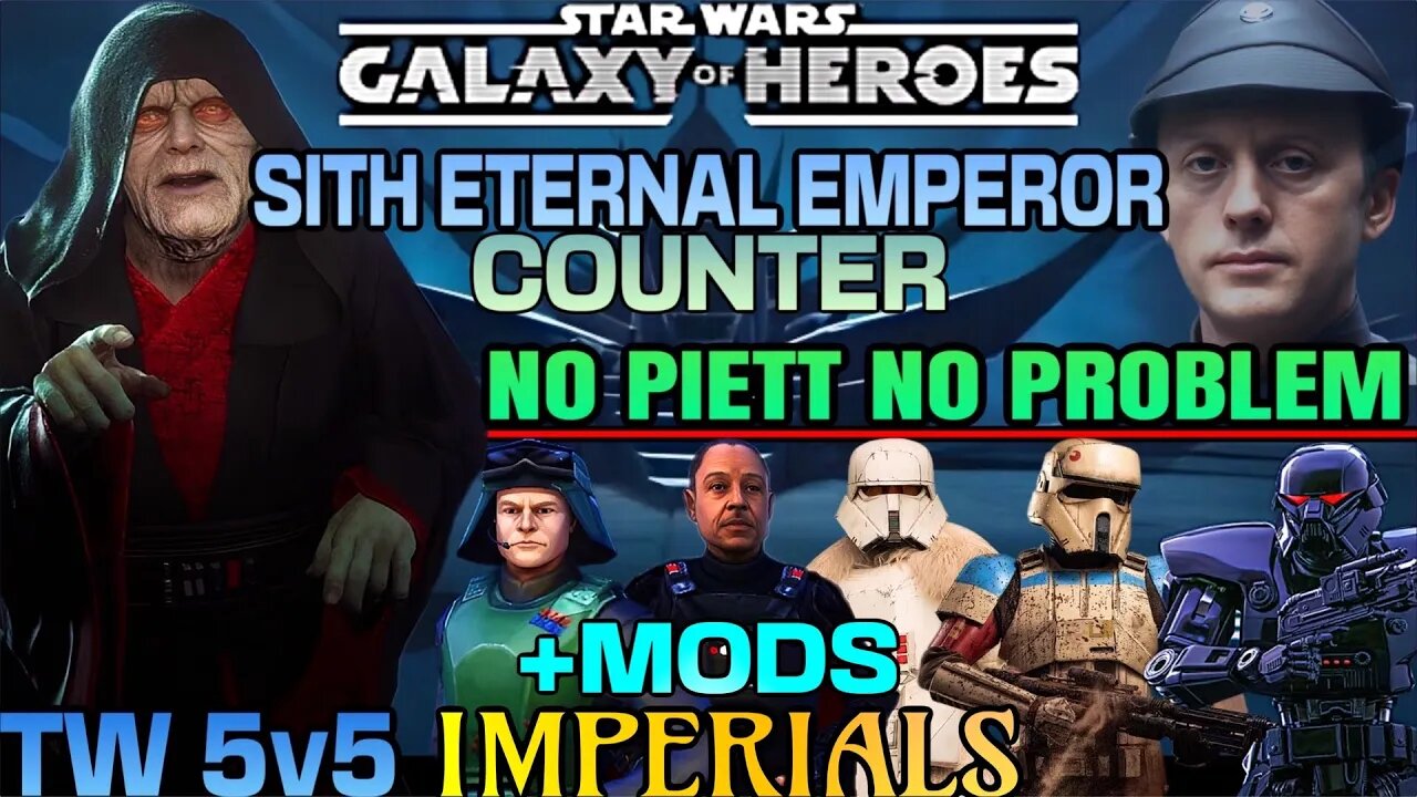 [5v5] SEE COUNTER w/IMPERIALS - SWGOH/TW