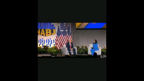 nabj with Trump and Kamala didnt show