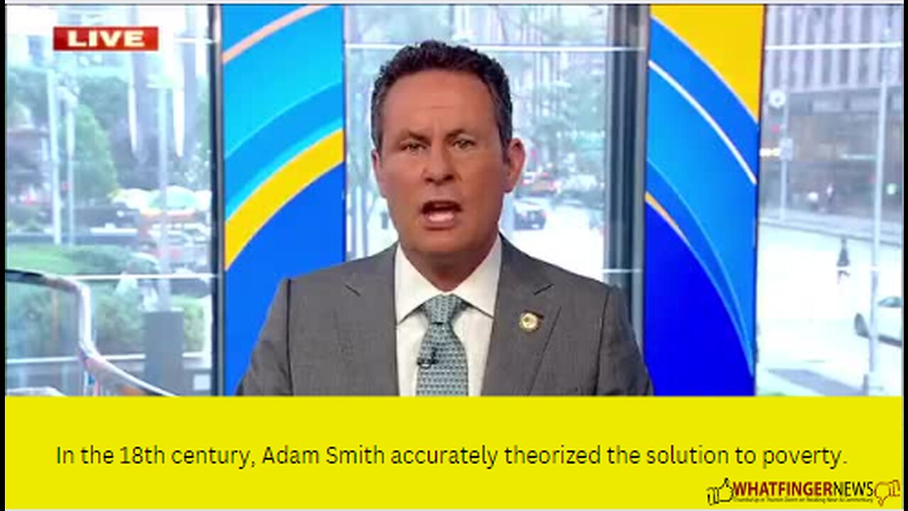 In the 18th century, Adam Smith accurately theorized the solution to poverty.