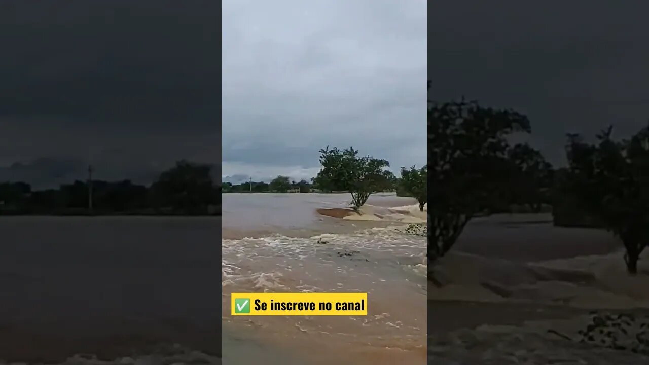 ✅ Enchente na Barragem da Laguna, # Belezas do Nordeste🌵 🌞