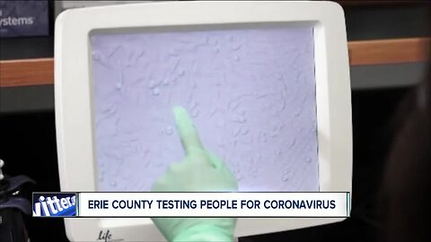 Erie County Department of Health testing people for COVID-19