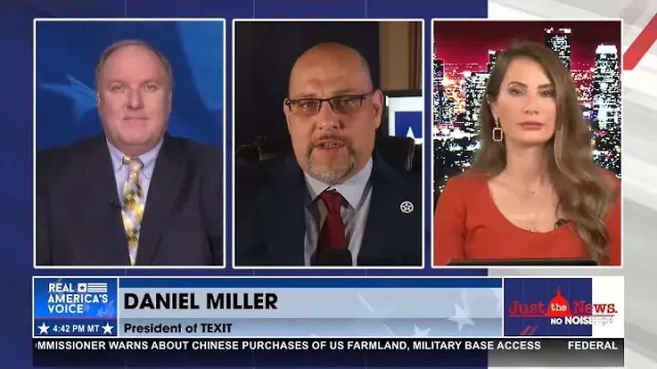 TEXIT: Gaining Momentum and the Future of Texas Independence | Daniel Miller on "Just the News"