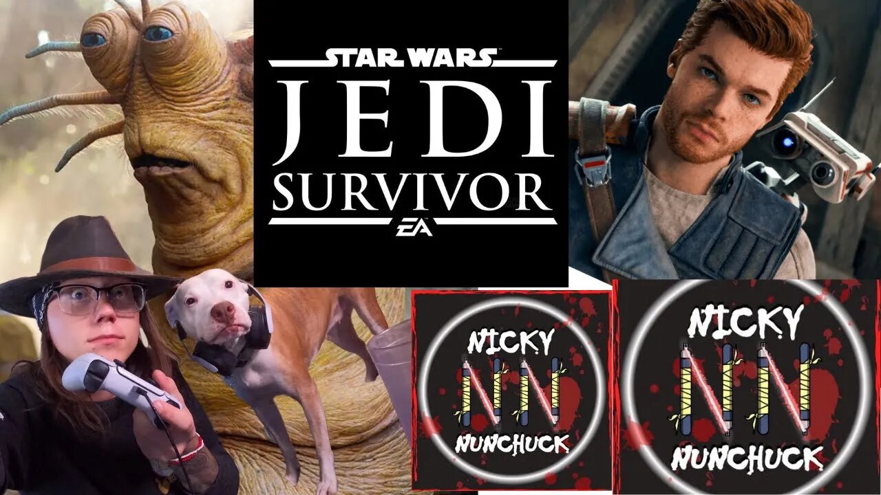 JEDI NUNCHUCK!! 12 Days Until Jedi Survivor! - Jedi Fallen Order SPEEDRUN ON HARD! (part 9.5)