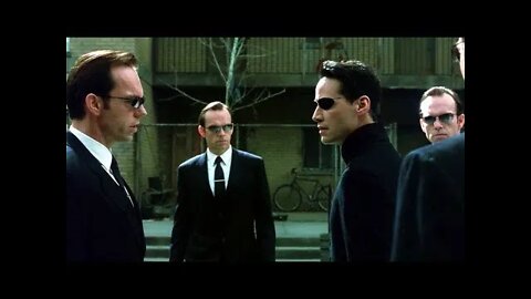 Neo vs Agent Smith Matrix Reloaded