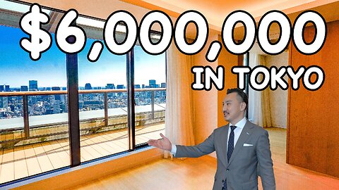 Inside a $6 Million central Tokyo luxury apartment