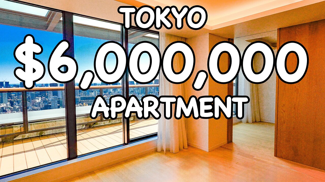 Inside a $6 Million central Tokyo luxury apartment