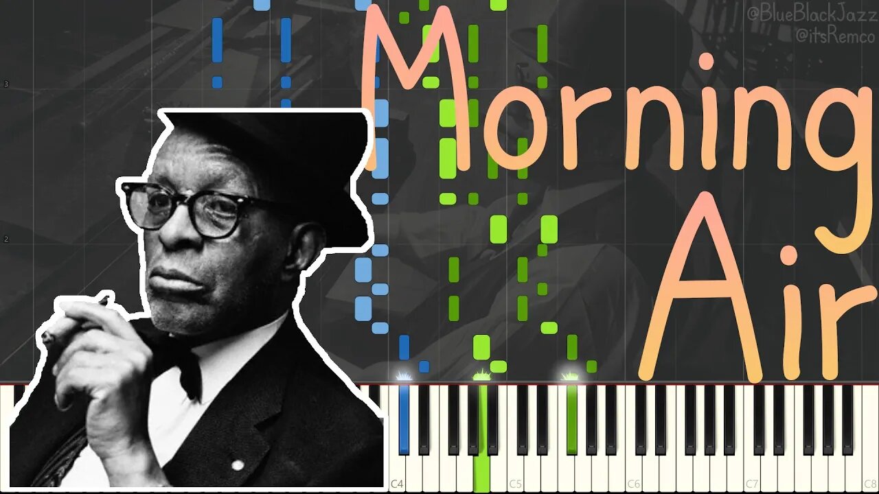 Willie "The Lion" Smith - Morning Air 1938 (Stride Piano Synthesia)